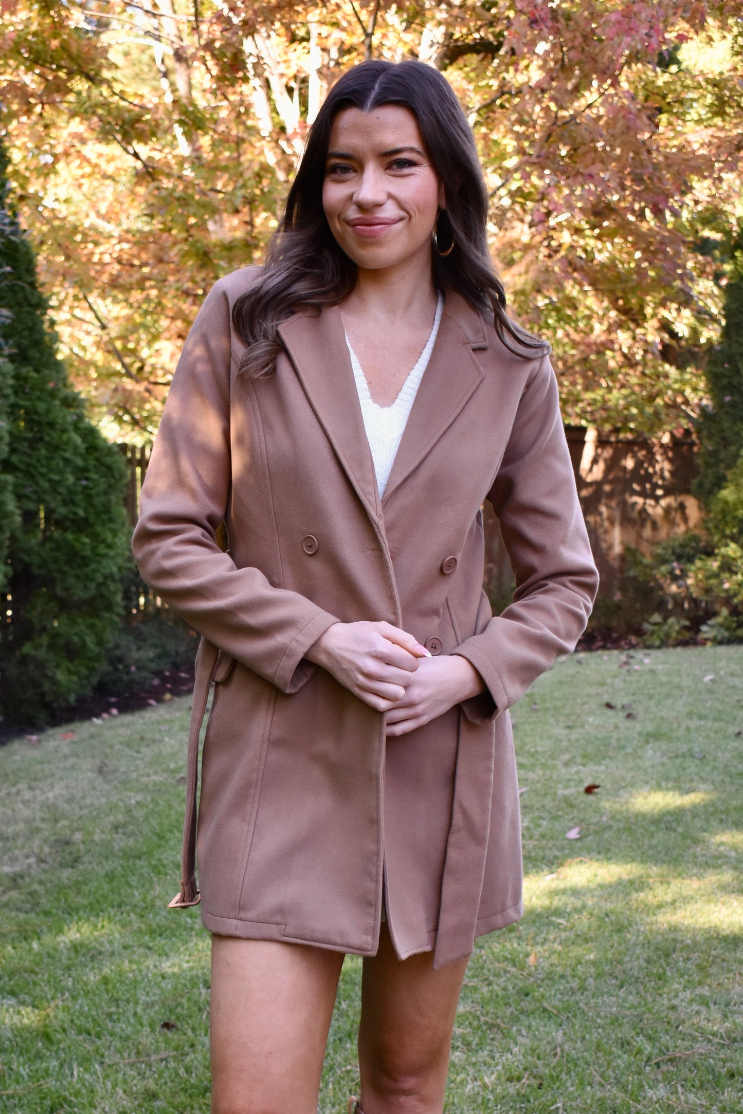 BROWN TRENCHCOAT