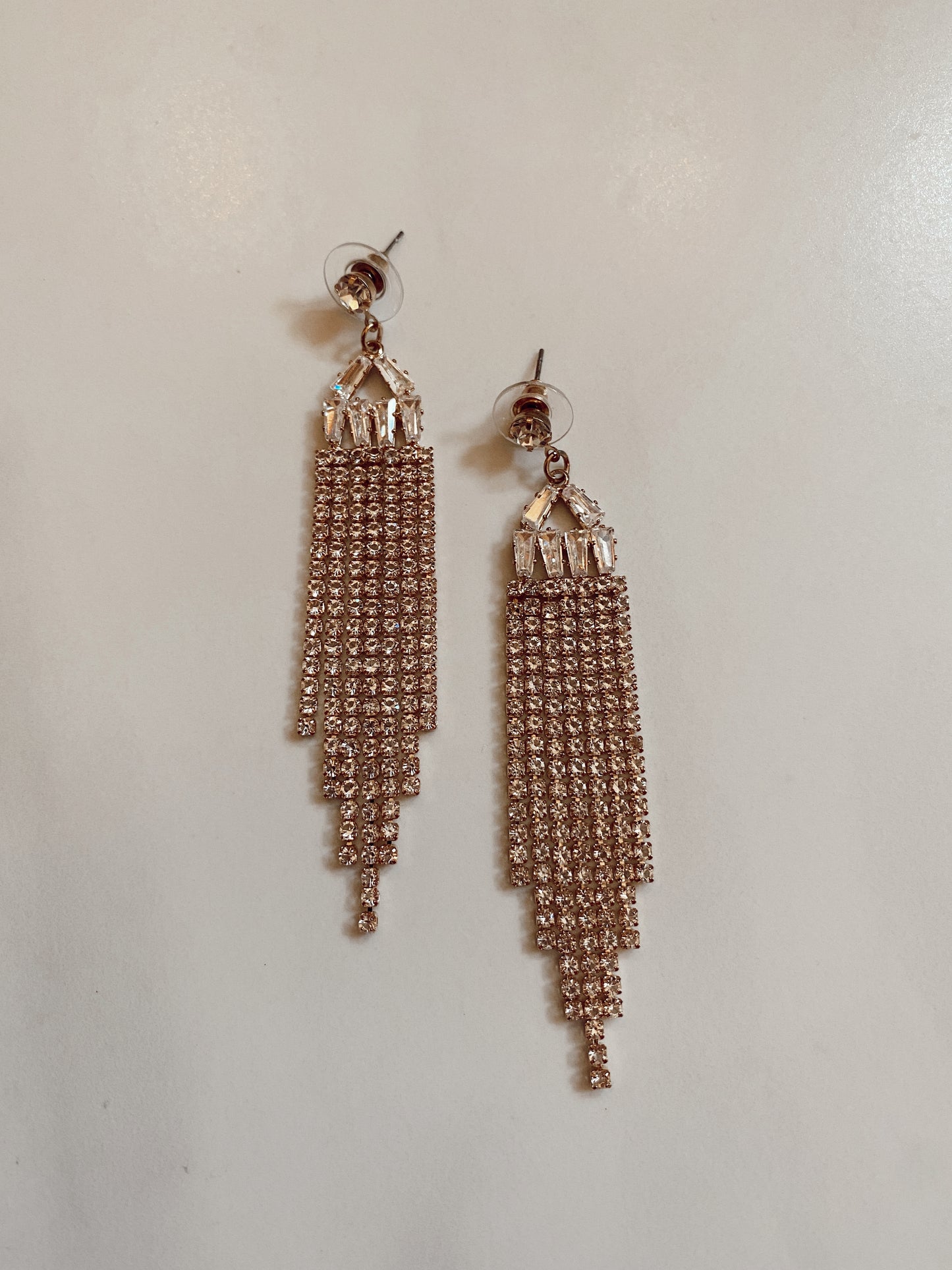 BLINDING LIGHTS GOLD EARRINGS