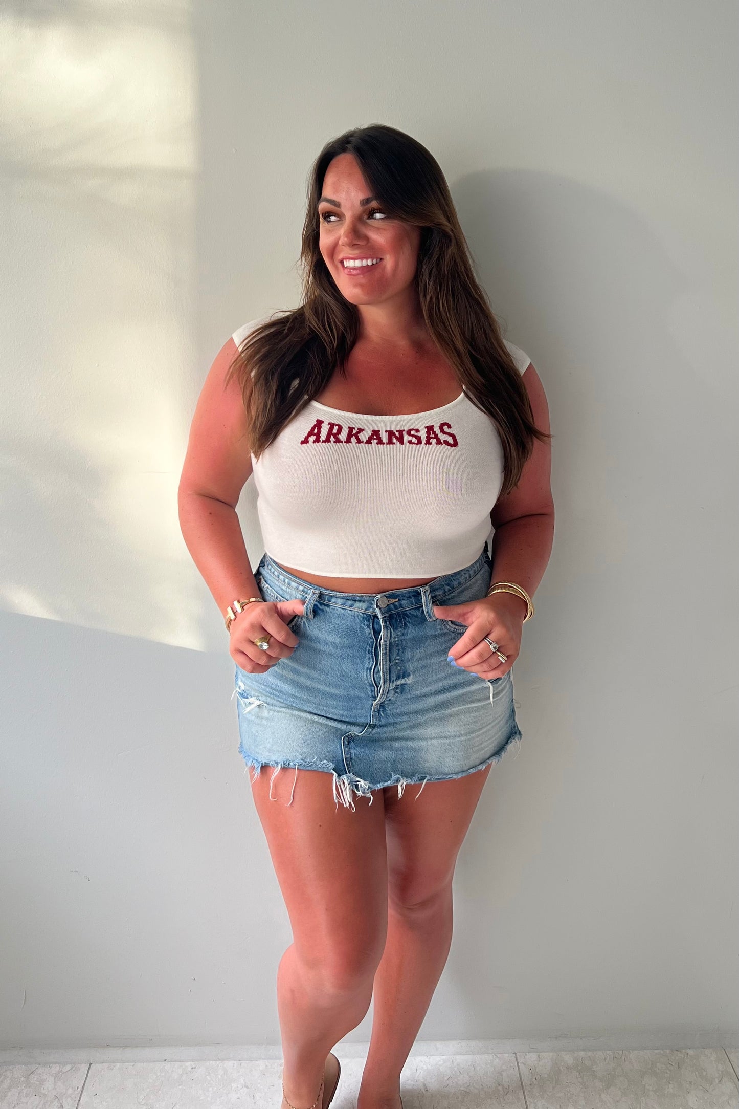 ARKANSAS SHORT SLEEVE SWEATER