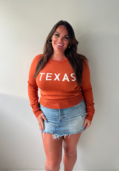 TEXAS LONGHORNS SWEATER