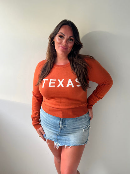 TEXAS LONGHORNS SWEATER