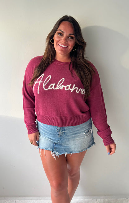 ALABAMA LONG SLEEVE SWEATER