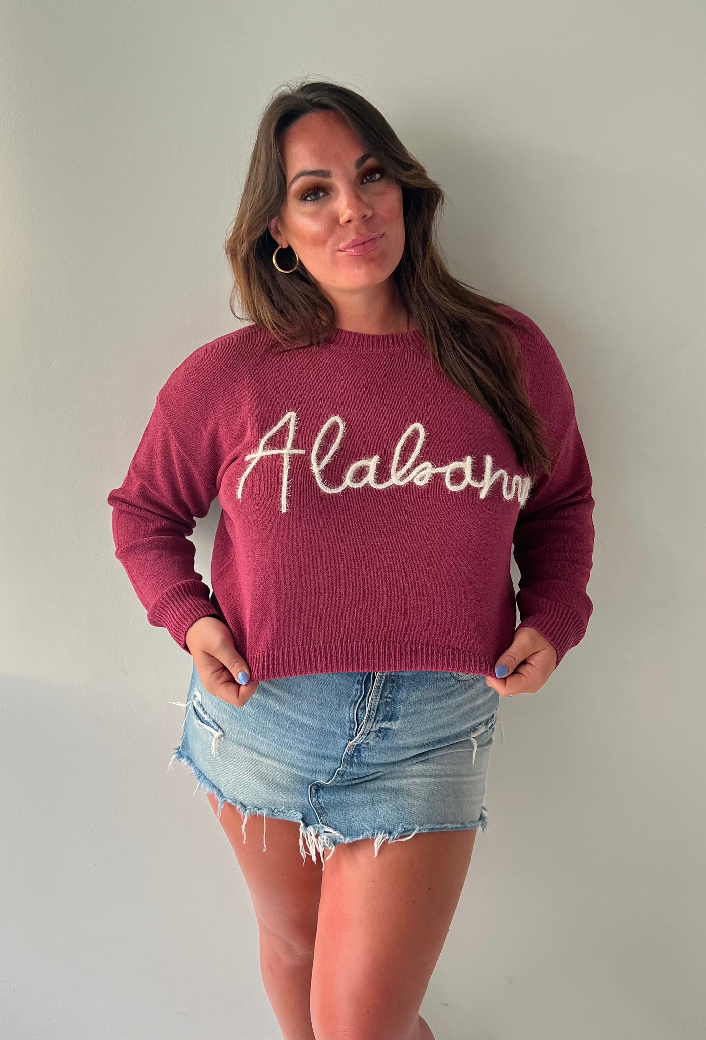 ALABAMA LONG SLEEVE SWEATER