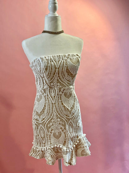 LACE MINI DRESS